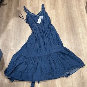 Universal Standard Deep Blue Maxi Dress NWT size 14/16